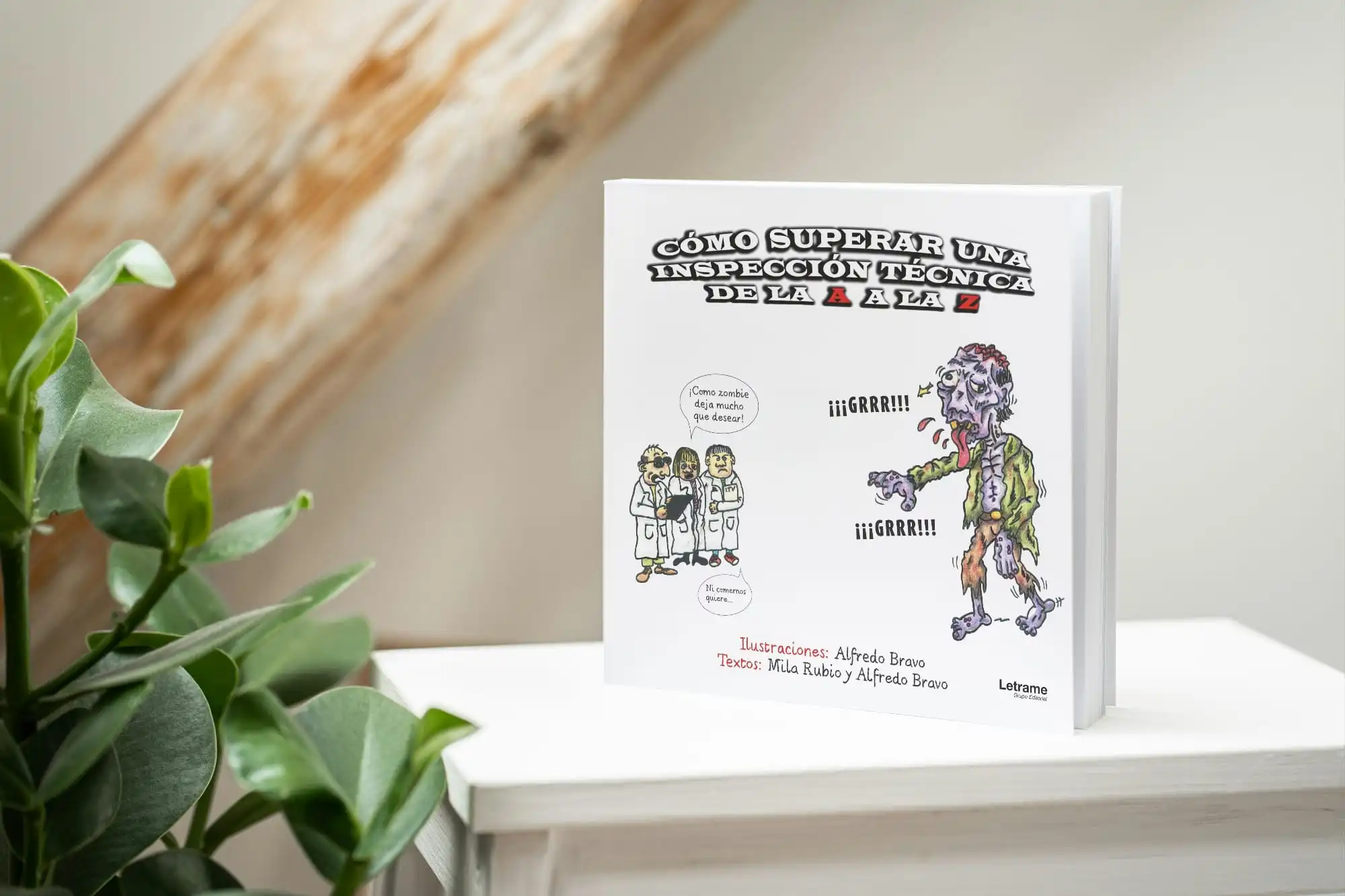 Alfredo Bravo y Mila Rubio retratan con ironía a la sociedad actual en un libro ilustrado único